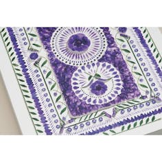 PLAYING CARDS purple (BOOK TYPE)